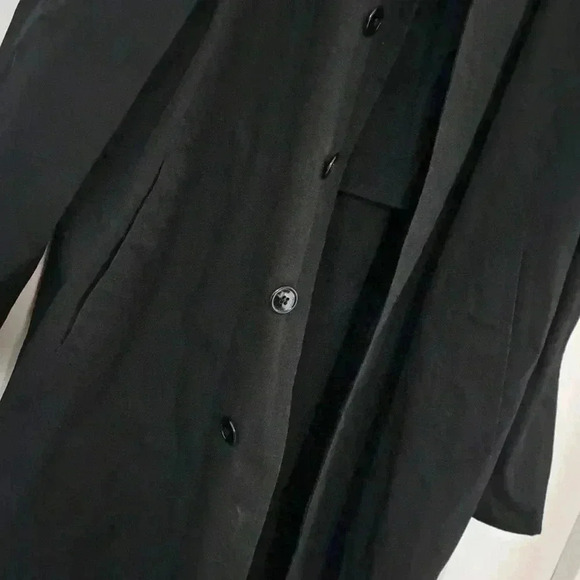 Vintage Neptune Garment Co. Military Man's Trench Coat All Weather Size Long 42 - Picture 3 of 13